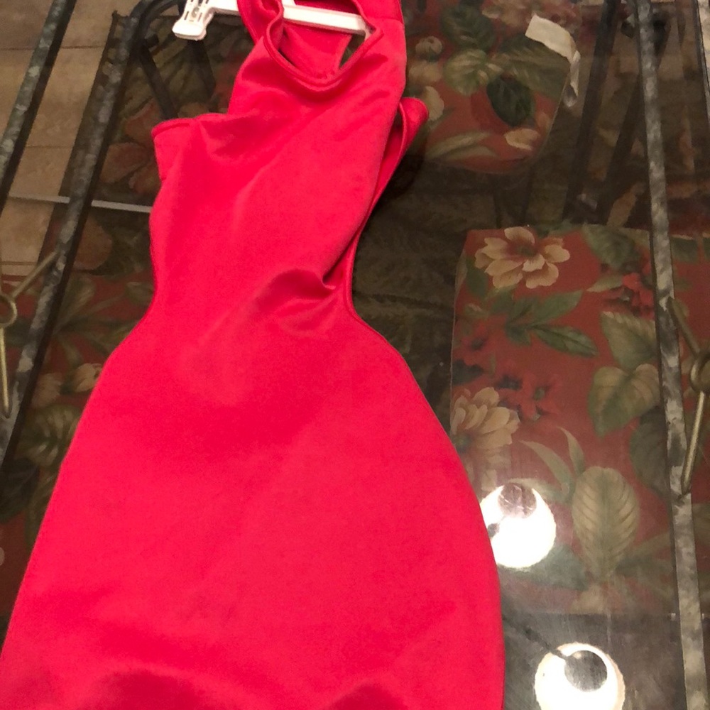 Hot Pink bodycon dress